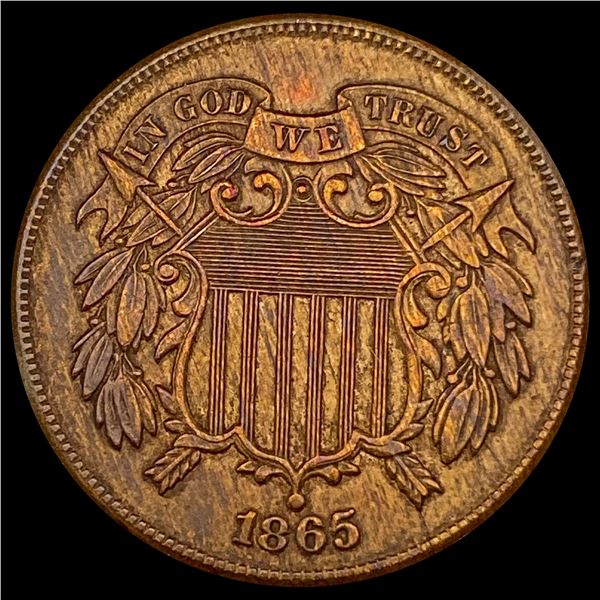 1865 Two-Cent Piece UNCIRCULATED