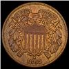 Image 1 : 1865 Two-Cent Piece UNCIRCULATED