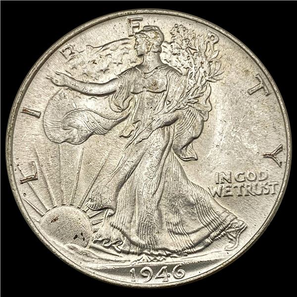 1946 Walking Liberty Half Dollar CHOICE BU