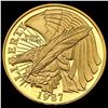 1987-W $5 Constitution Gold .2419oz AGW