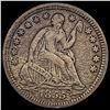 1855-O Seated Liberty Half Dime NEARLY UNCIRCULATED