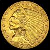 Image 1 : 1914 Indian Head $2.50 Gold Quarter Eagl CLOSELY UNCIRCULATED