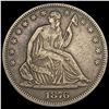 1876 Seated Liberty Half Dollar LIGHTLY CIRCULATED