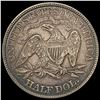Image 2 : 1876 Seated Liberty Half Dollar LIGHTLY CIRCULATED
