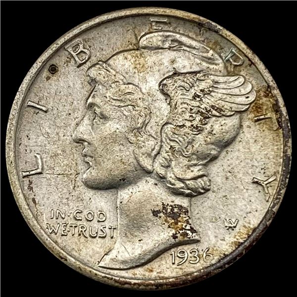 1936-D Mercury Dime UNCIRCULATED