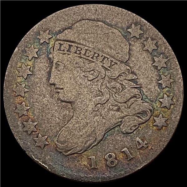 1814 Capped Bust Dime LIGHTLY CIRCULATED