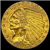 1913 Indian Head $2.50 Gold Quarter Eagl CLOSELY UNCIRCULATED