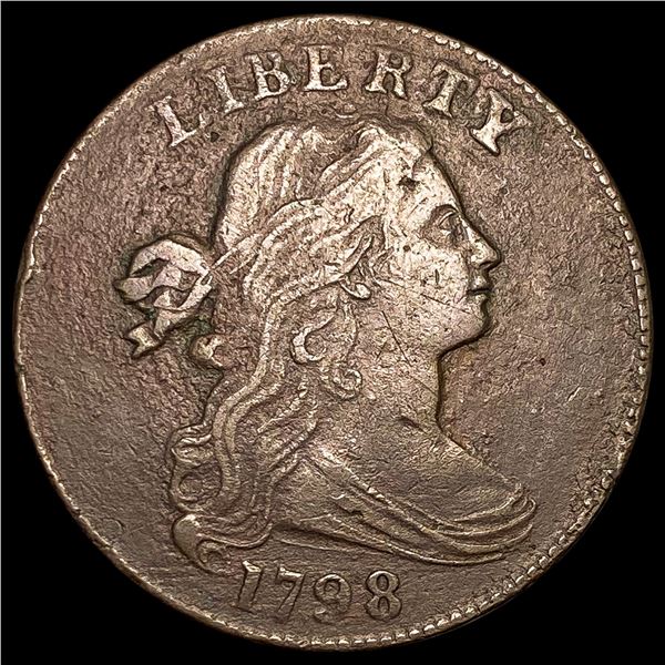 1798 Draped Bust Large Cent LIGHTLY CIRCULATED