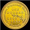 Image 2 : 1903 Louisiana Purchase Gold Dollar UNC