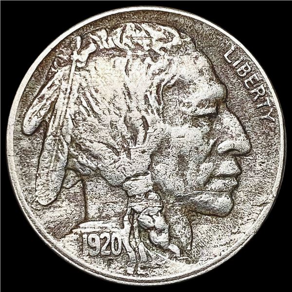 1920-S Buffalo Nickel LIGHTLY CIRCULATED