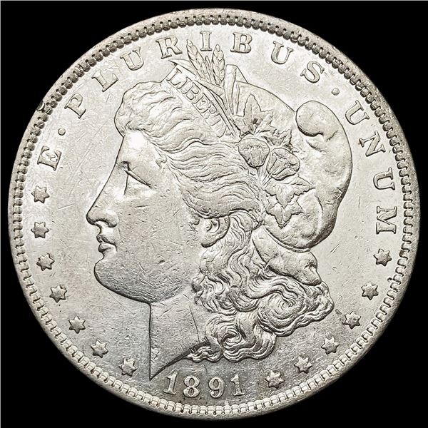 1891-CC Morgan Dollar CLOSELY UNCIRCULATED