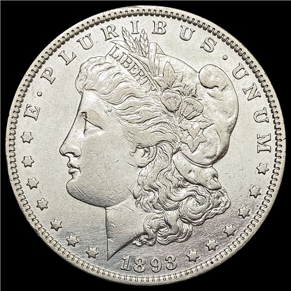 1893 Morgan Dollar CLOSELY UNCIRCULATED