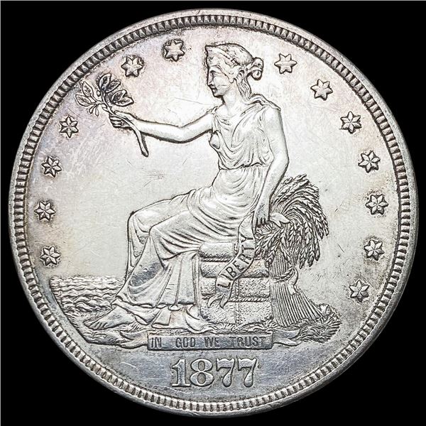 1877-S Trade Dollar CLOSELY UNCIRCULATED
