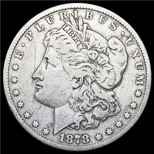 1878-CC Morgan Silver Dollar LIGHTLY CIRCULATED