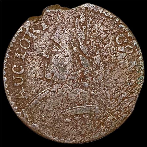1787 Connecticut Copper Coin NICELY CIRCULATED