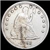 Image 1 : 1891 Seated Liberty Quarter LIGHTLY CIRCULATED