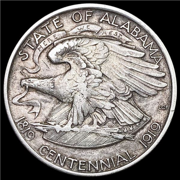 1921 Alabama Centennial Half Dollar LIGHTLY CIRCULATED