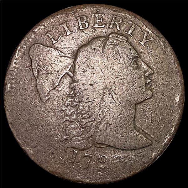 1793 Flowing Hair Large Cent NICELY CIRCULATED