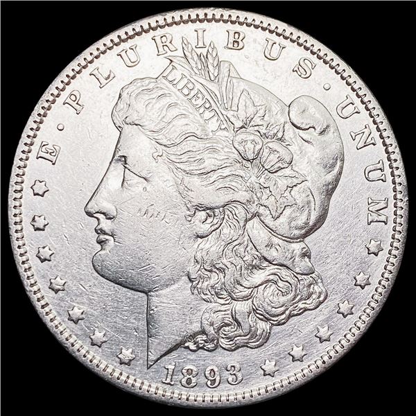 1893 Morgan Dollar NEARLY UNCIRCULATED