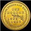 Image 2 : 1903 Louisiana Purchase Exposition Gold Dollar UNCIRCULA