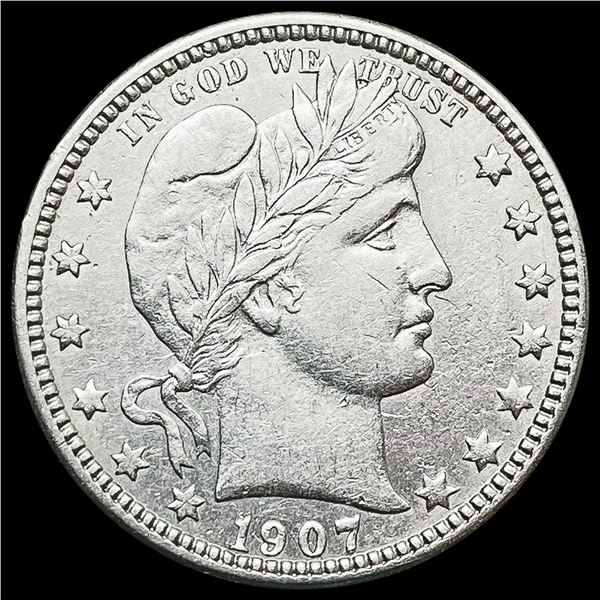 1907-O Barber Quarter CLOSELY UNCIRCULATED