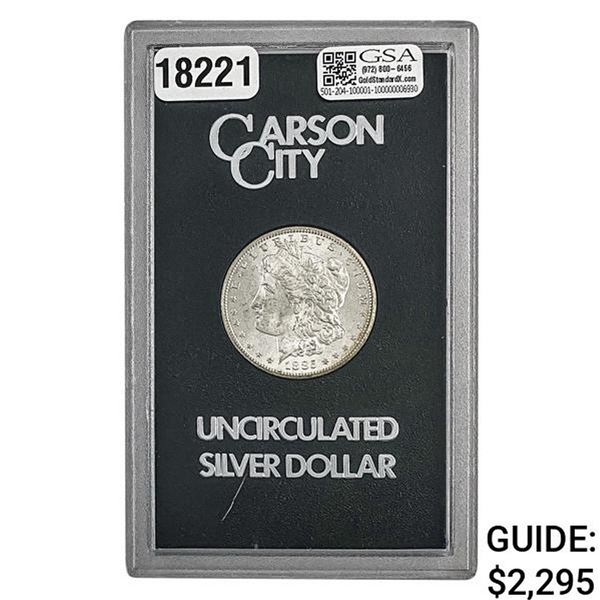 1885-CC Morgan Silver Dollar  UNCIRCULATED