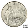 1988 Silver Young Astronauts coin 12 oz