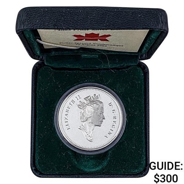 2003 Canada Silver $1