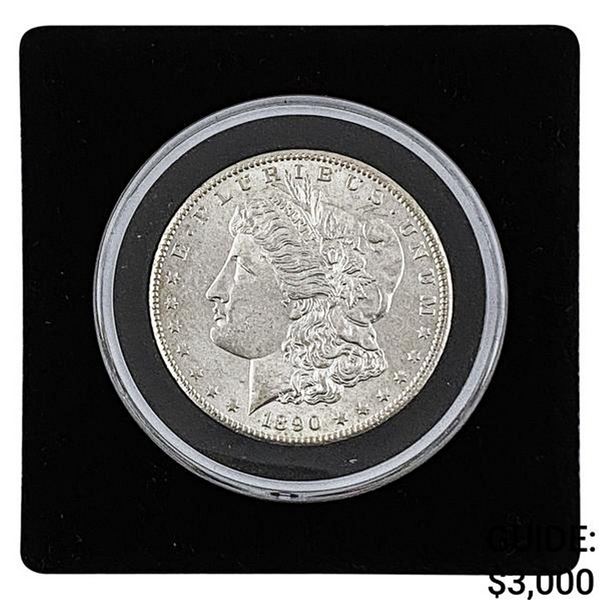 1890-CC Morgan Silver Dollar  MS64/64