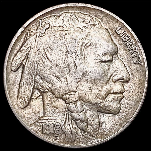 1918-D Buffalo Nickel CHOICE BU