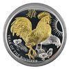 Image 2 : 2017 Silver 5 oz $8 Year of the Rooster