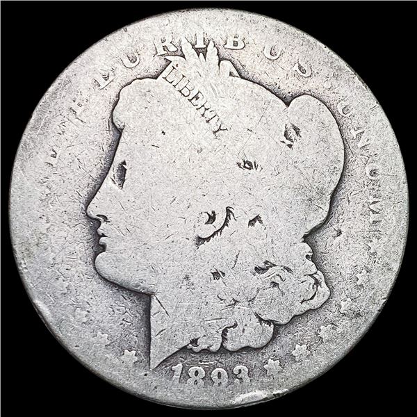 1893-CC Morgan Dollar NICELY CIRCULATED