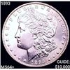 Image 1 : 1893 Morgan Silver Dollar CHOICE BU+