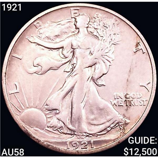 1921 Walking Liberty Half Dollar