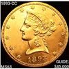 Image 1 : 1893-CC $10 Gold Eagle CHOICE BU