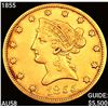 Image 1 : 1855 $10 Gold Eagle CHOICE AU