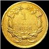 Image 2 : 1856 Indian Princess Head Gold Dollar CLOSELY UNCIRCULATED
