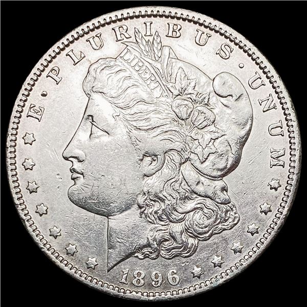1896-O Morgan Silver Dollar NEARLY UNCIRCULATED