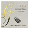 Image 4 : 2018 1/10 oz Gold Proof Liberty Coin