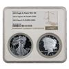 Image 2 : 1923-2023 [6] Morgan & Peace Dollars NGC PF/MS70