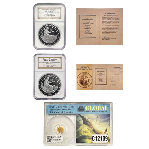 2005-2006 [2] George T Morgan $100 Union Silver