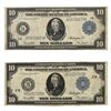 Image 1 : 1914 [2] $10 Federal Reserve Note Blue Seal