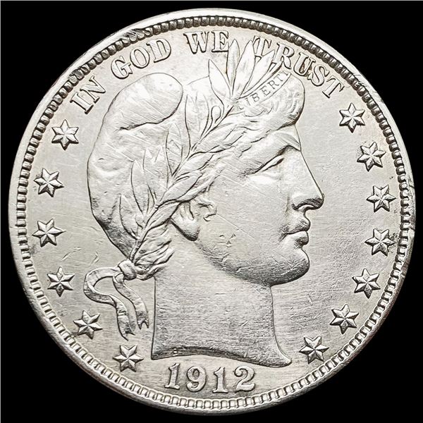 1912-S Barber Half Dollar UNCIRCULATED
