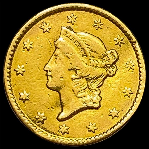 1849 $1 Liberty Head Gold Dollar CLOSELY UNCIRCULATED