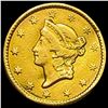Image 1 : 1849 $1 Liberty Head Gold Dollar CLOSELY UNCIRCULATED