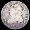 Image 1 : 1821 Capped Bust Dime NICELY CIRCULATED