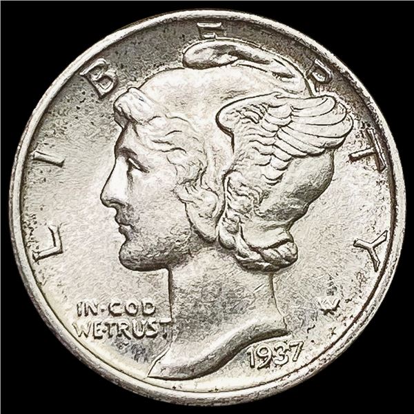 1937 Mercury Dime UNCIRCULATED