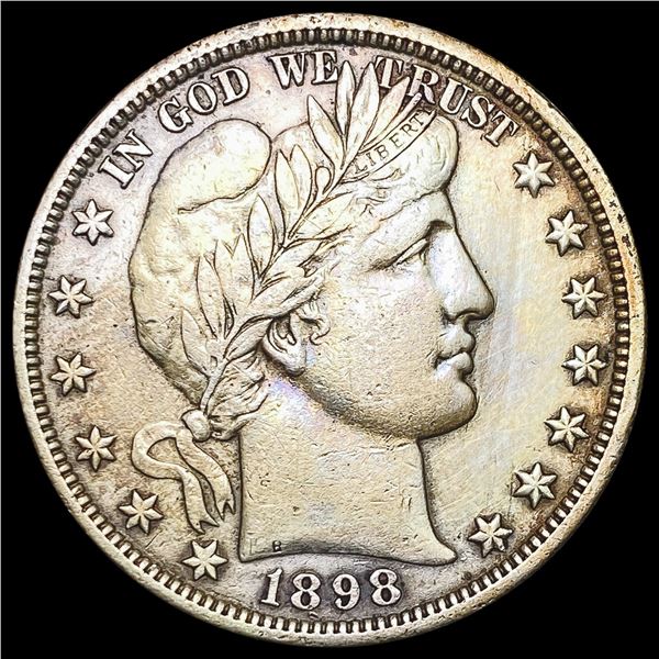 1898-O Barber Half Dollar CLOSELY UNCIRCULATED
