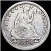 1854 Seated Liberty Quarter NEARLY UNCIRCULATED