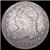 Image 1 : 1821 Capped Bust Dime NICELY CIRCULATED
